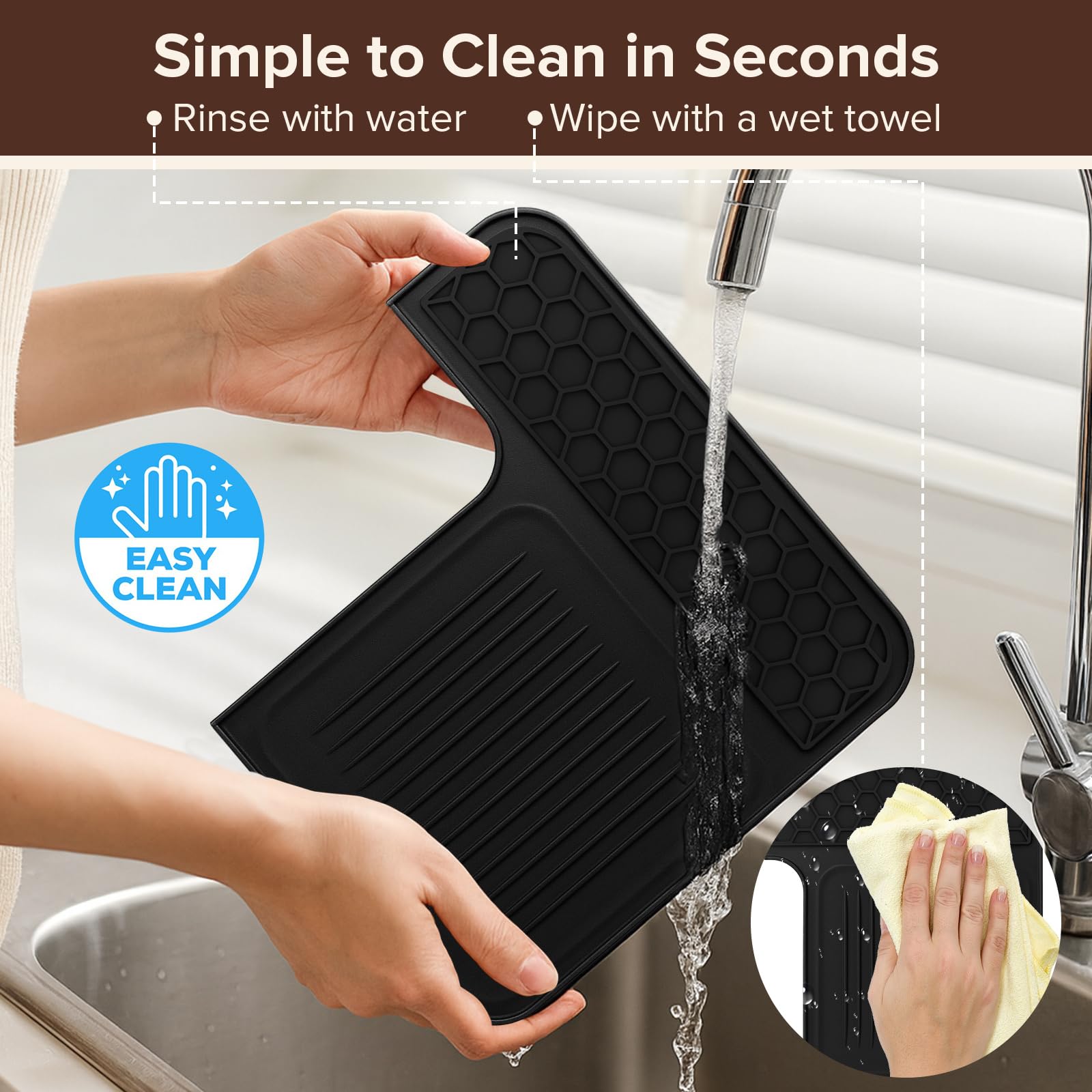 Uso para portafiltros y accesorios en la mesa SEOIMU