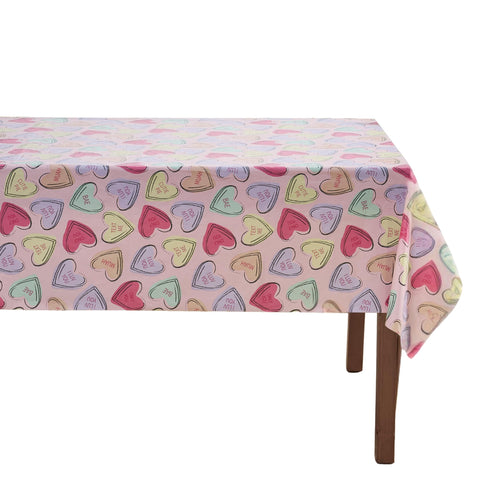 Mantel Serafina Home vinilo franela, protege contra manchas y derrames en reuniones