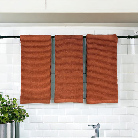 Toallas de cocina Serafina Home con tacto suave, ideales para limpiar superficies.