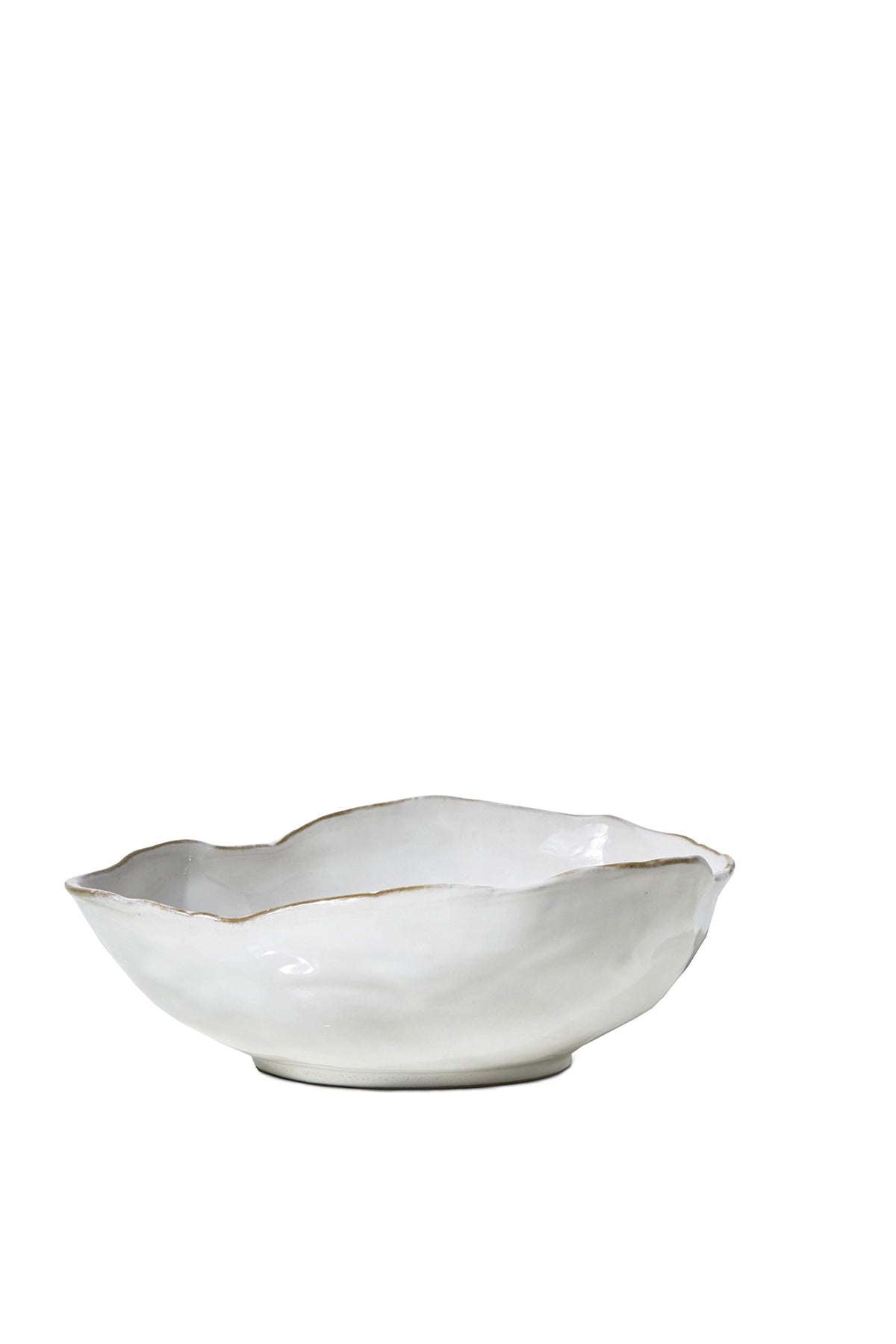 Cuenco Serene Spaces Living con borde abierto, ideal para servir ensaladas
