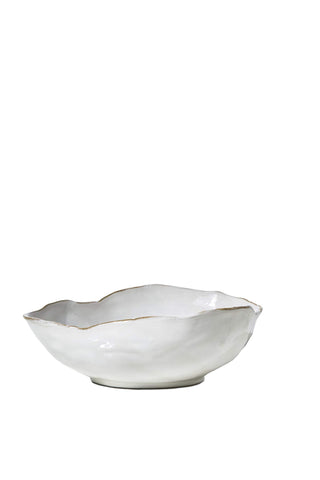 Cuenco Serene Spaces Living con borde abierto, ideal para servir ensaladas