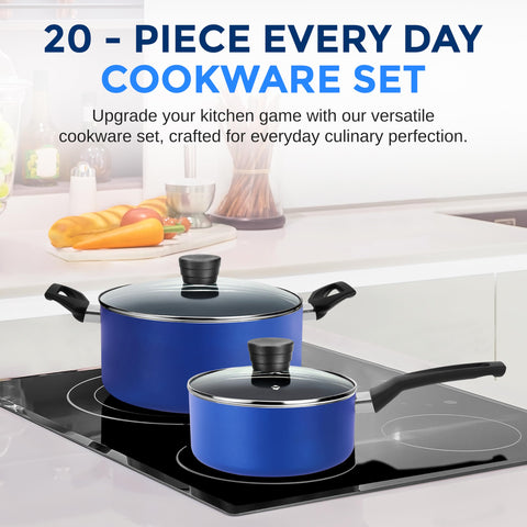 SereneLife cazo con tapa para caldos y salsas rápidos