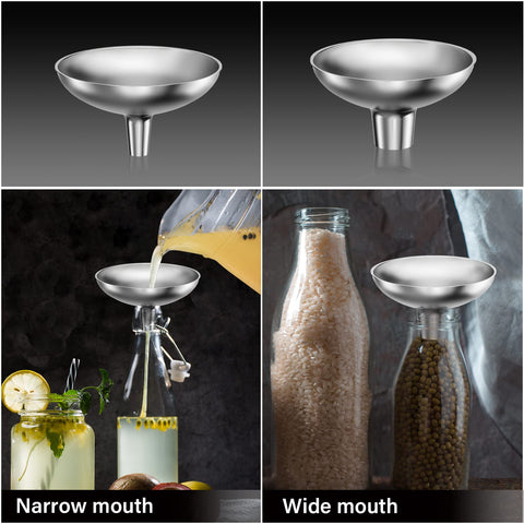 Embudo Serinar para alimentos transferencia de aceites y vinagres con control