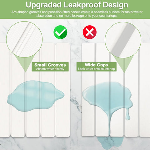 Seropy uso multiples para cocina, baño y vajilla, decorativo en la encimera.