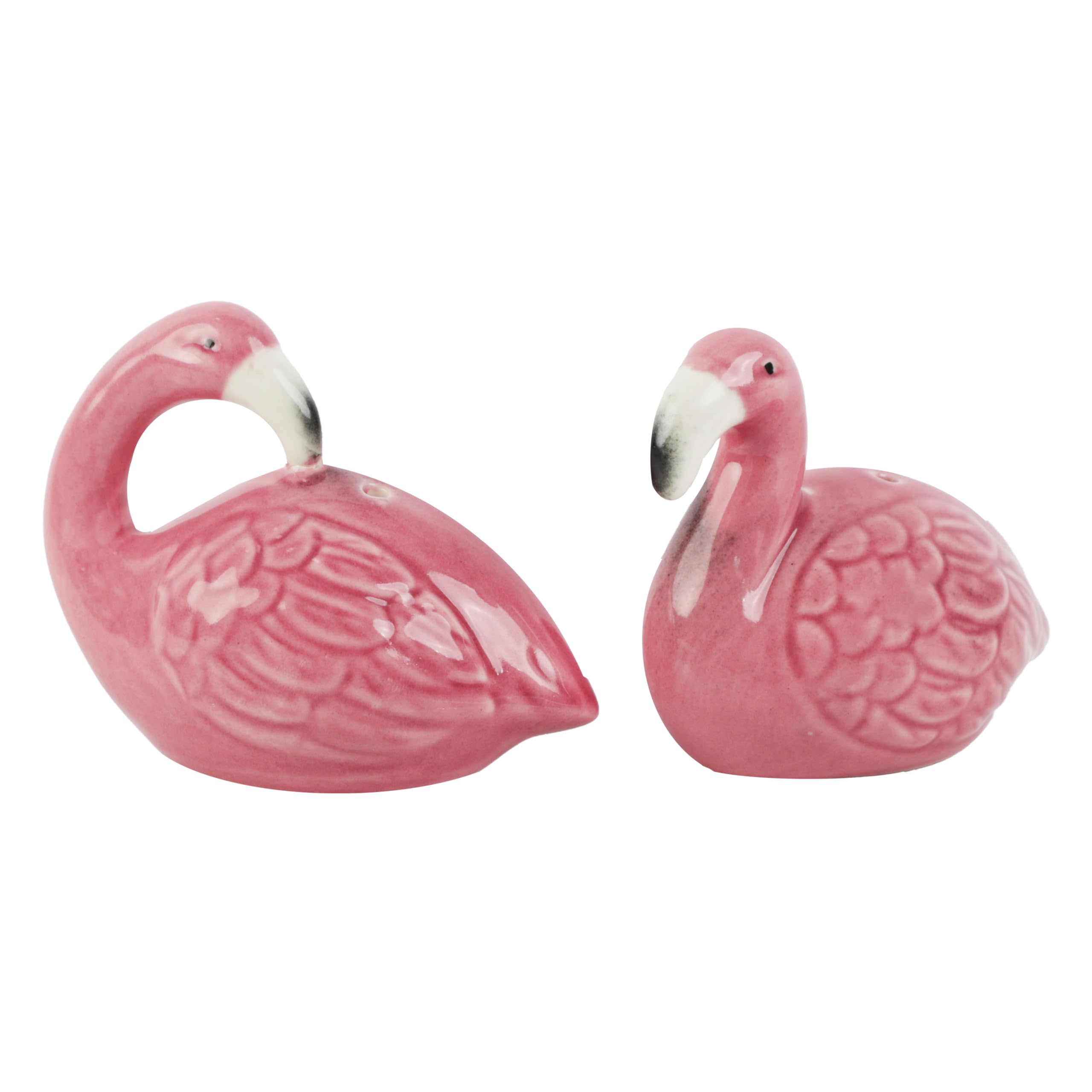 Servette Home pajaro flamenco cerámico para sal y pimienta, ideal para decoración de cocina
