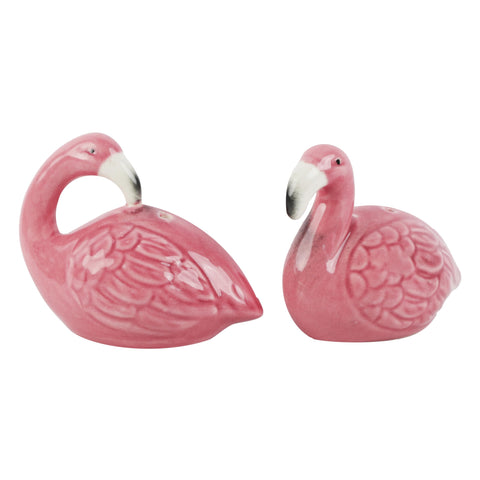 Servette Home pajaro flamenco cerámico para sal y pimienta, ideal para decoración de cocina