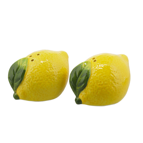 Salero y pimienta limón de Servette Home, conjunto decorativo para cocina rústica.