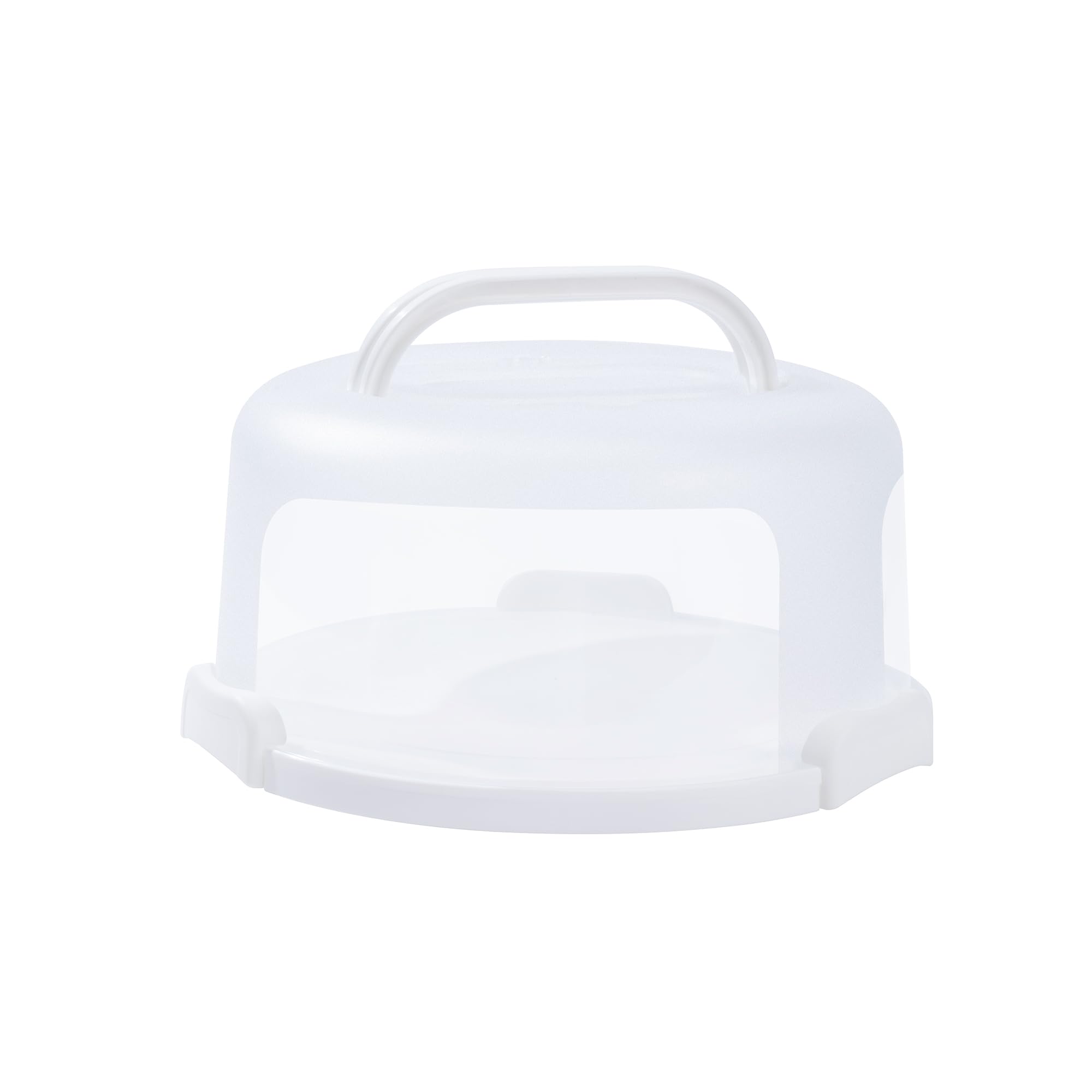 SETLUX portapasteles rosa con tapa para proteger y trasladar el pastel.