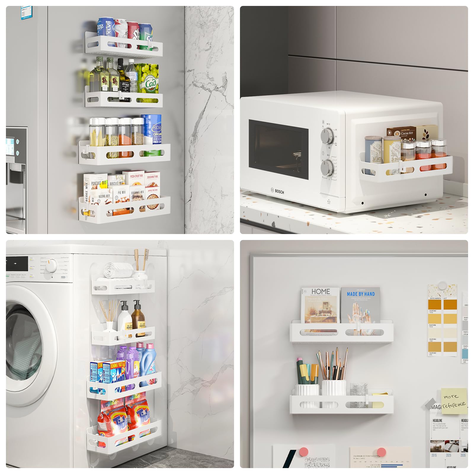 Sevenblue accesorios de organización para cocina y baño, orden práctico.