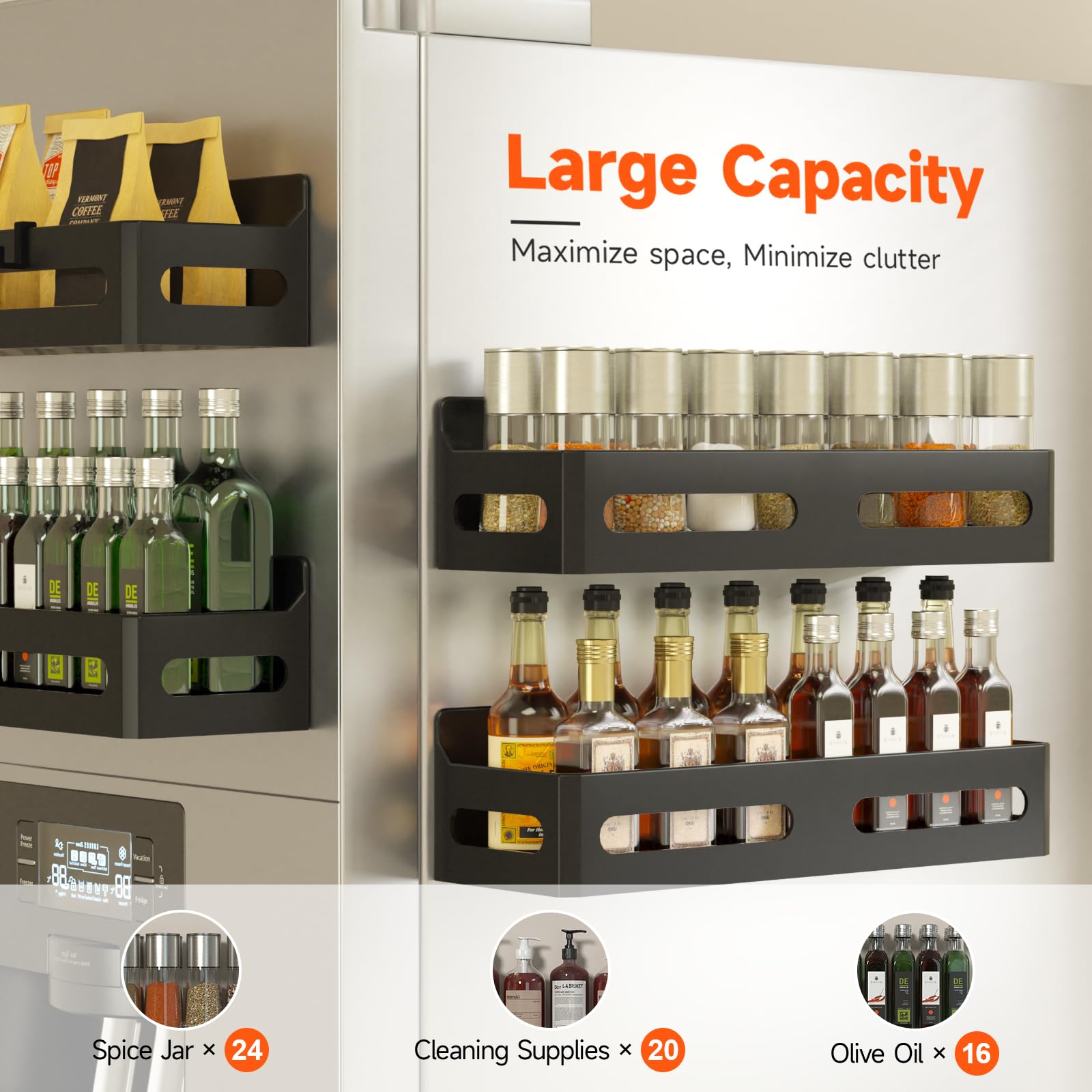 Sevenblue diseño compacto, encaja en puertas y mantiene superficie libre.