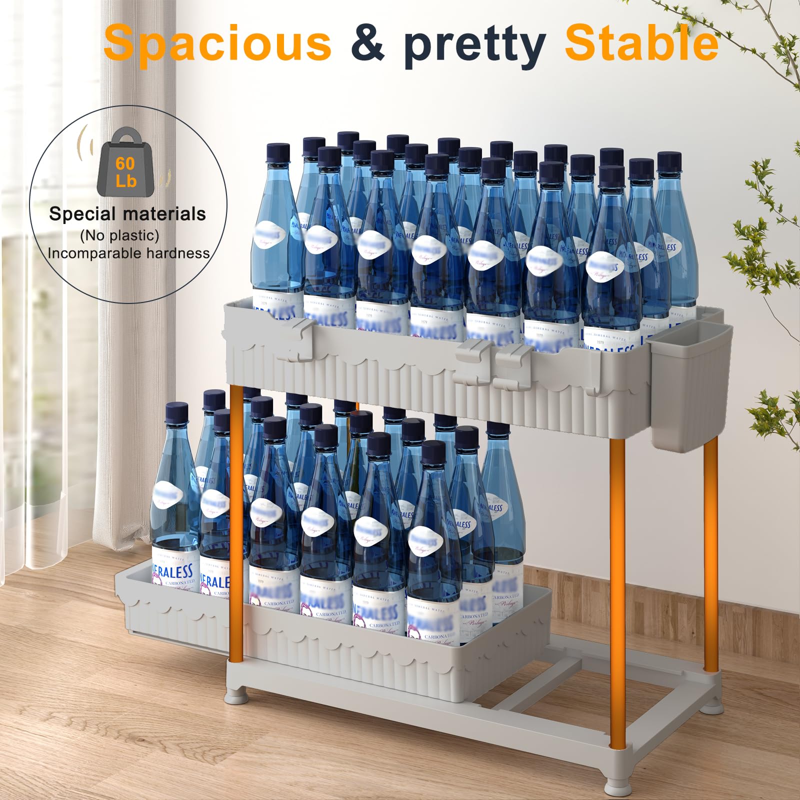 Sevenblue disponible en dos tamaños para adaptar cocinas y baños.