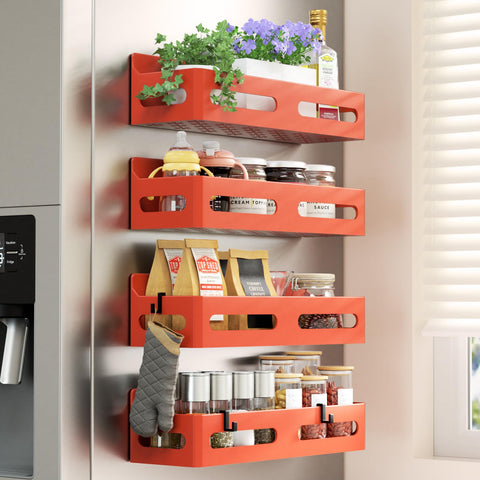Sevenblue estante magnético especias nevera, acceso rápido y orden práctico para cocinar