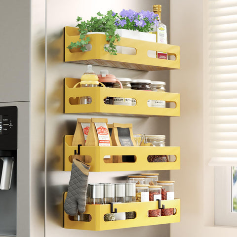 Sevenblue organizador-especias magnético para frigorífico, acceso rápido y orden.