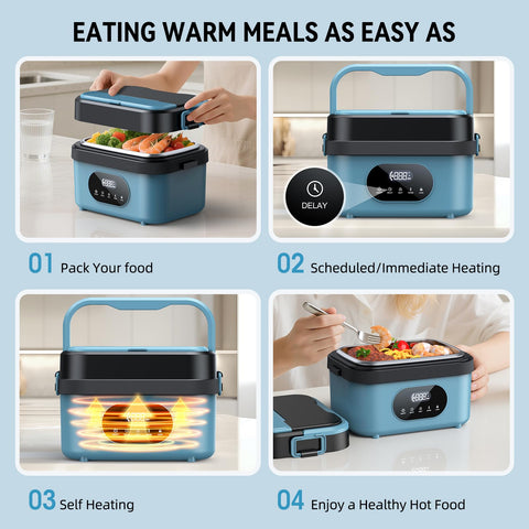 SEVENMEET calentamiento rápido de 60W distribuye calor de forma pareja