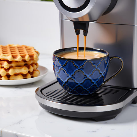 Taza Seworlan 24 oz, interior esmaltado, fácil de limpiar.
