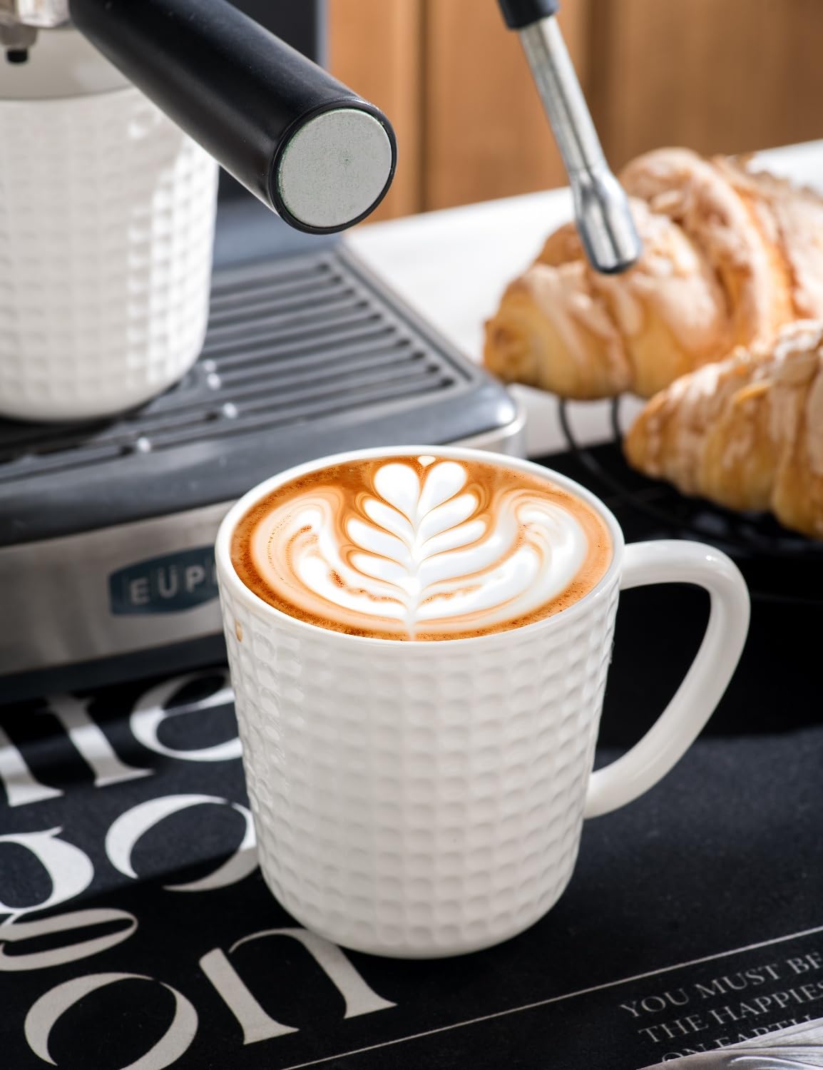 Taza Seworlan con asa en forma de D ergonómica