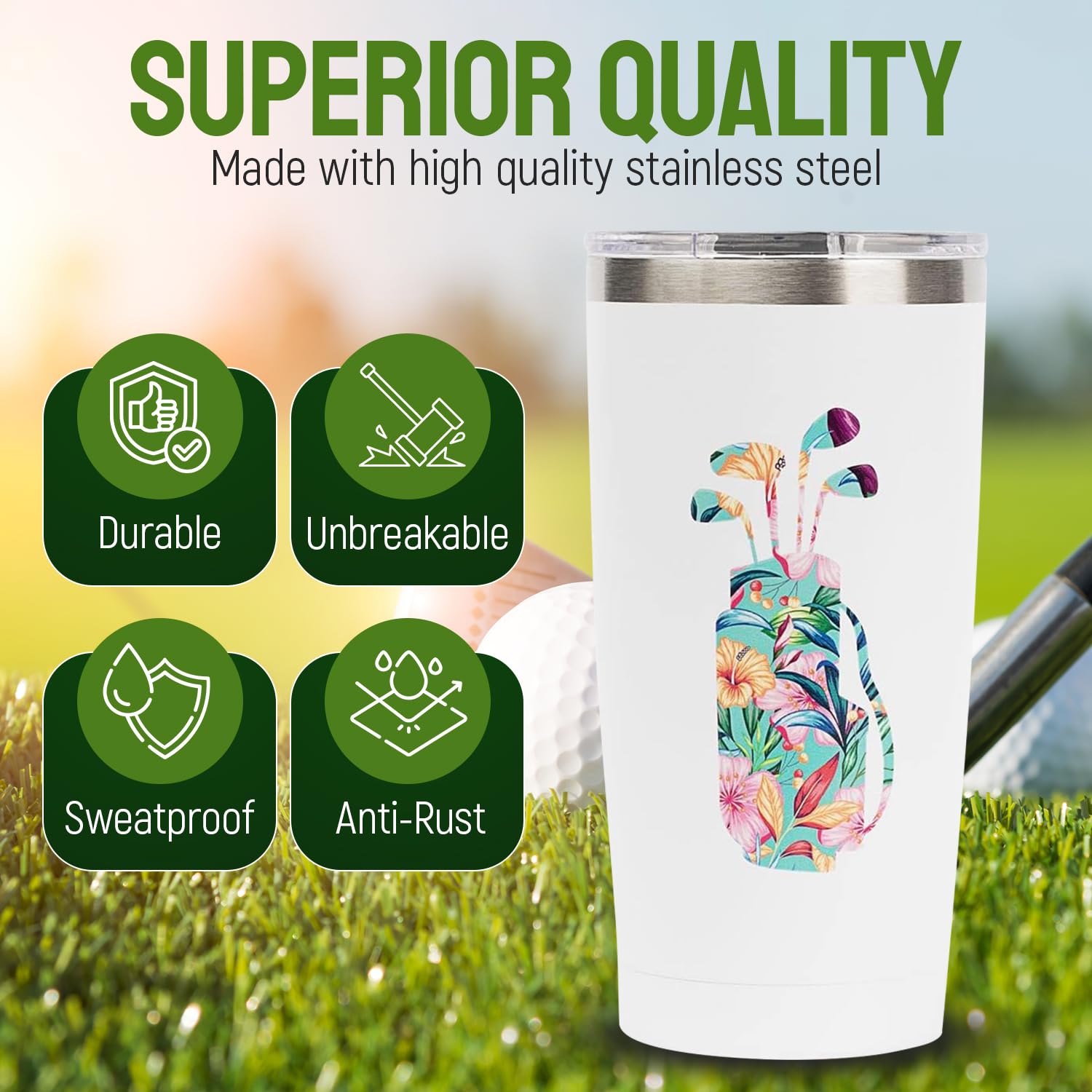 Seymour Butz vaso aislado 20 oz para café, mantiene el calor durante el juego.