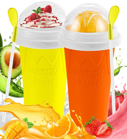 Taza de granizados Sezau 2 pack lista para disfrutar en casa