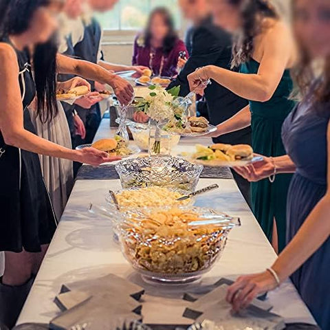 Uso versátil para ensaladas y sopas en eventos grandes con S.G Inc