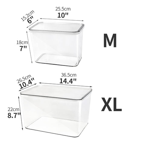 Dimensiones 3XL y 2M de Sgoostood para almacenar variados