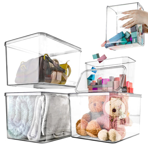 Caja transparente Sgoostood 3XL para ver contenido sin abrir