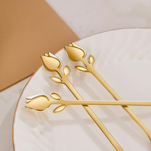 SGVRPVZ diseño tulipan dorado para uso decorativo y práctico