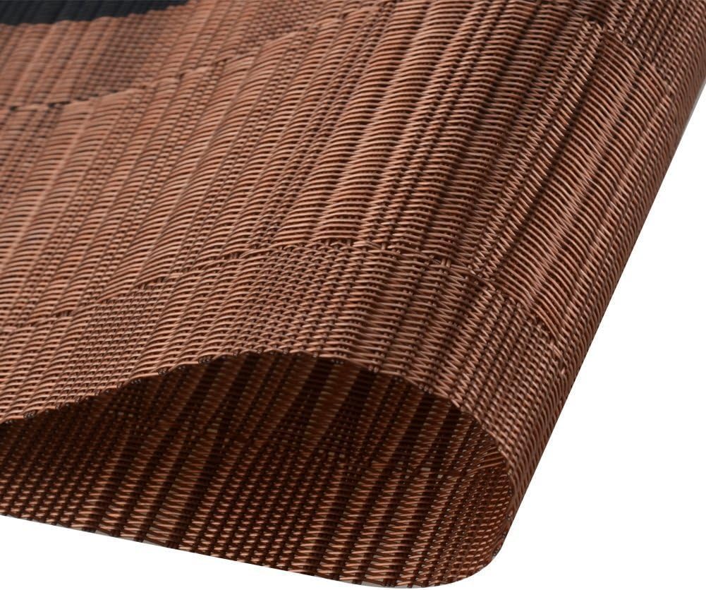 SHACOS camino de mesa limpieza fácil, se limpia con un paño