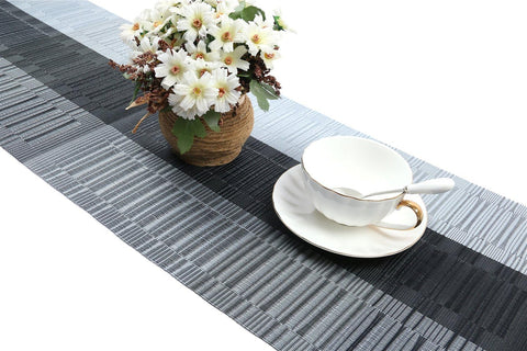 SHACOS corredero de mesa con ombre y textura, añade elegancia a cualquier mesa.