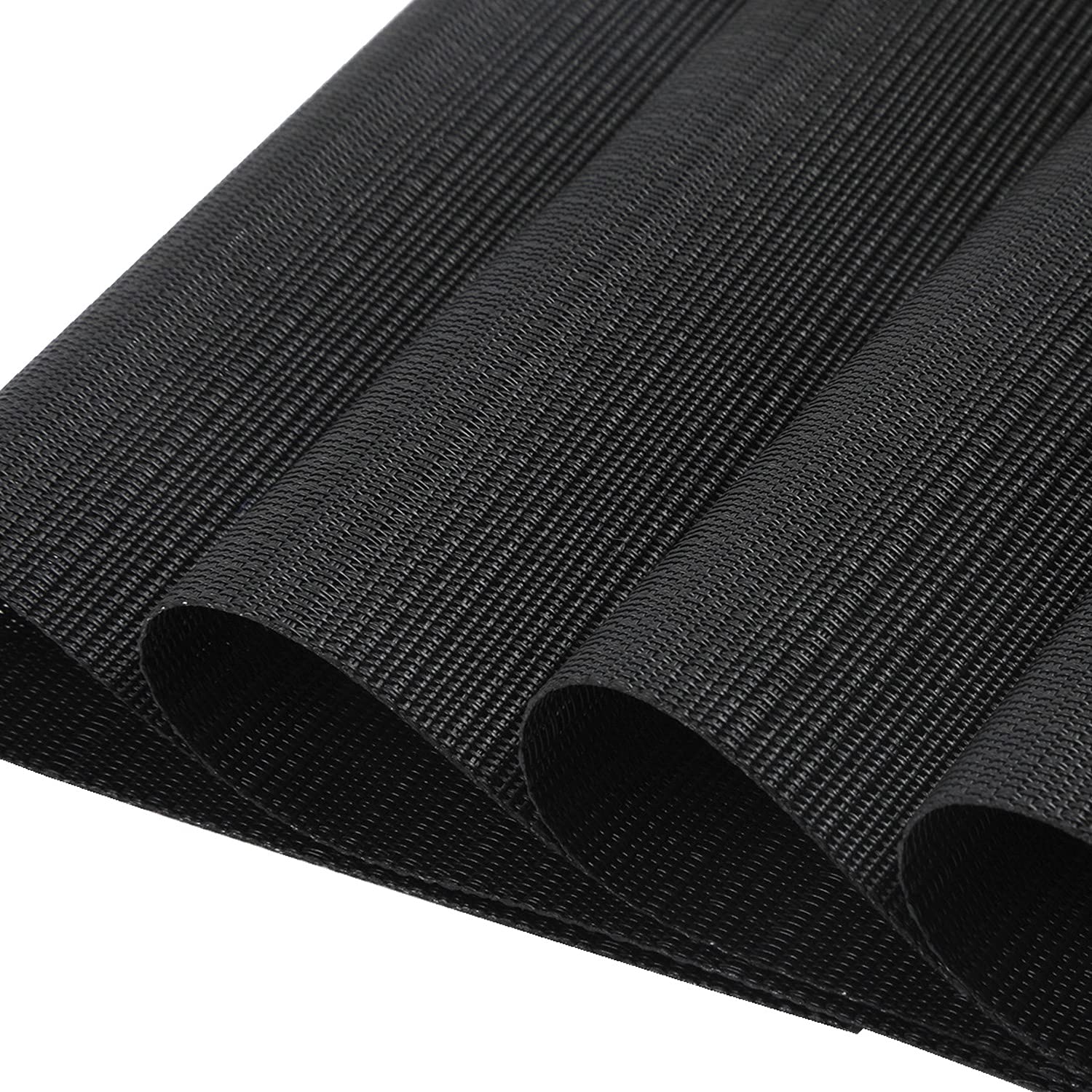 SHACOS manteles cuña negro, reversible para más estilos y usos.