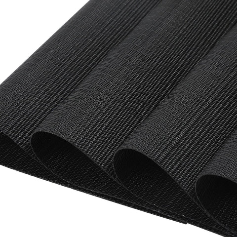 SHACOS manteles cuña negro, reversible para más estilos y usos.