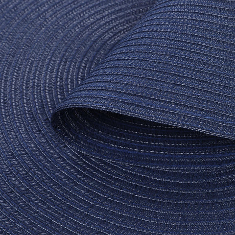 Manteles SHACOS navy en primer plano para presentación de comida