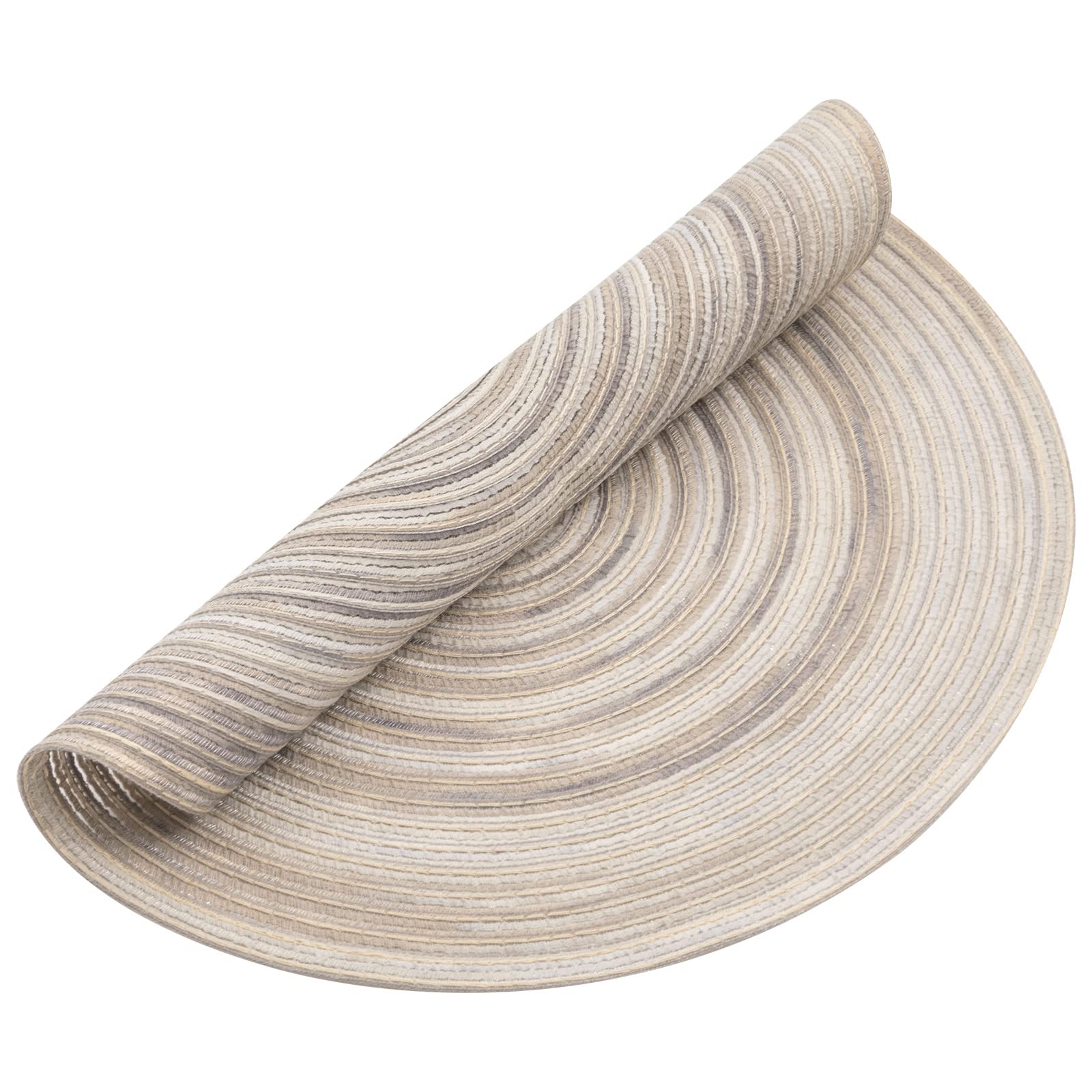 Uso interior/exterior SHACOS mantel redondo 15p