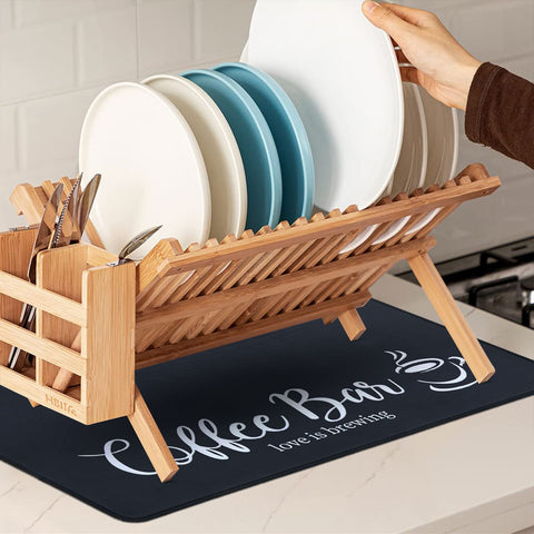SHACOS alfombrilla ideal para máquinas de espresso en casa.
