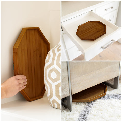 Shamrock Home: diseño compacto para almacenamiento bajo el sofá.