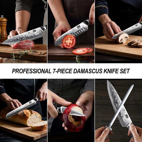 Bloque de cuchillos SHAN ZU que organiza la cocina con estilo.