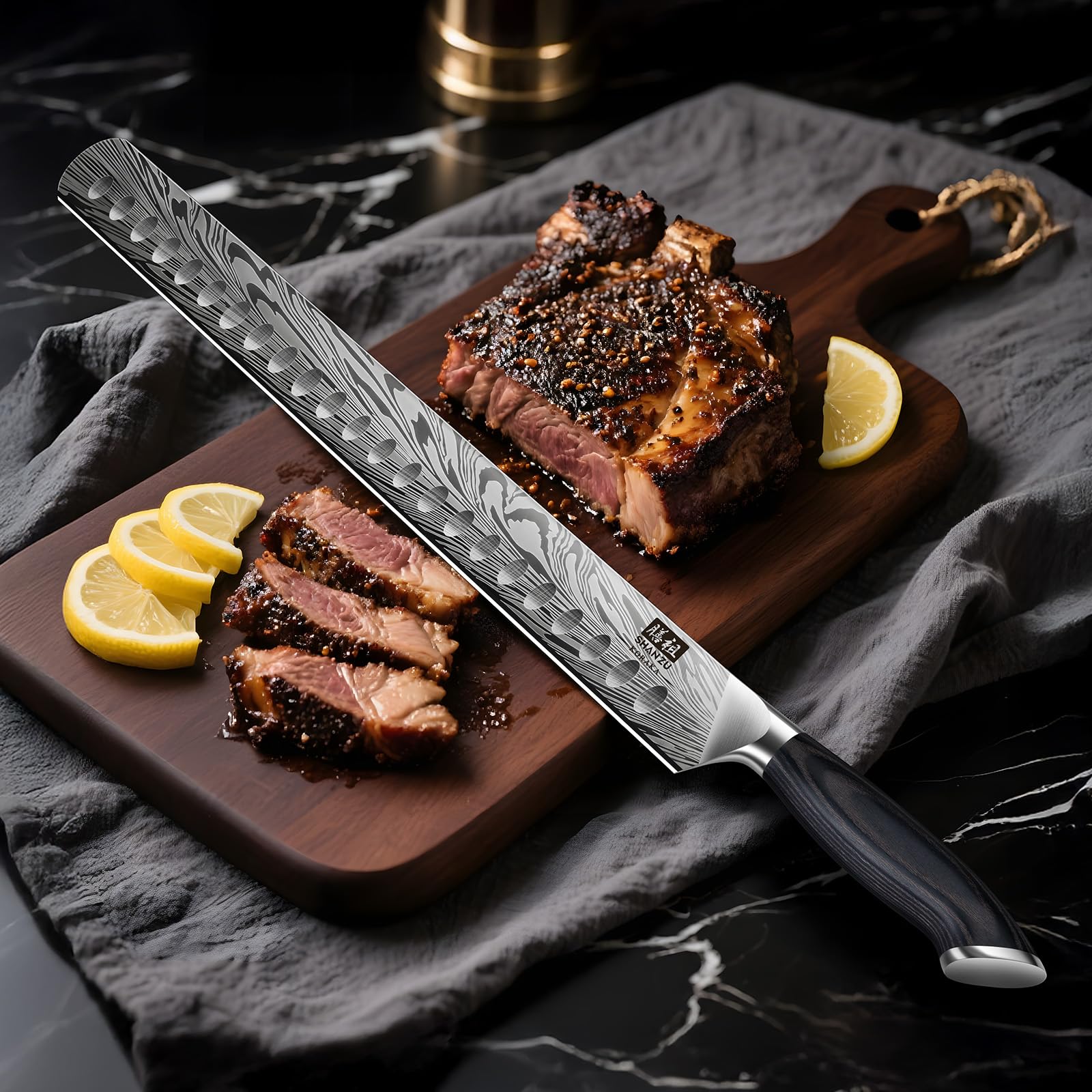 SHAN ZU caja regalo para cuchillo de carne, regalo ideal para aficionados.