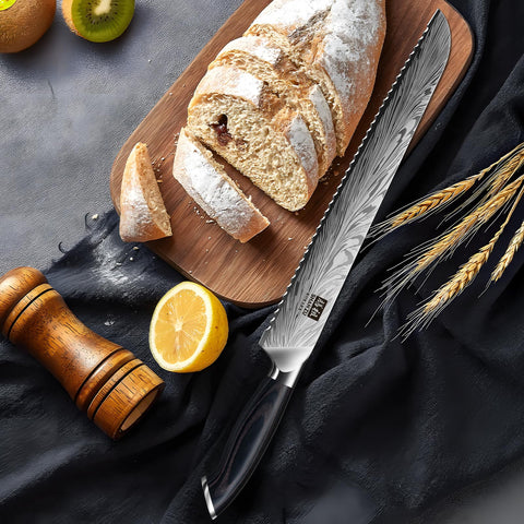 Versatilidad SHAN ZU: pan, pasteles, frutas y verduras.