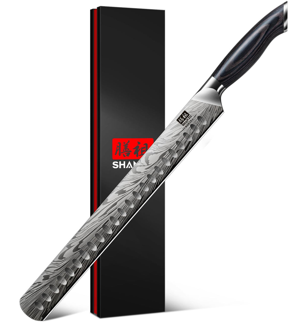 Cuchillo SHAN ZU para pecho de res 12 pulgadas, afilado y preciso para grandes cortes.