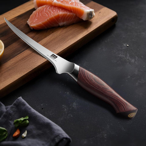 SHAN ZU cuchillo filetear 7'' filo estable para uso profesional