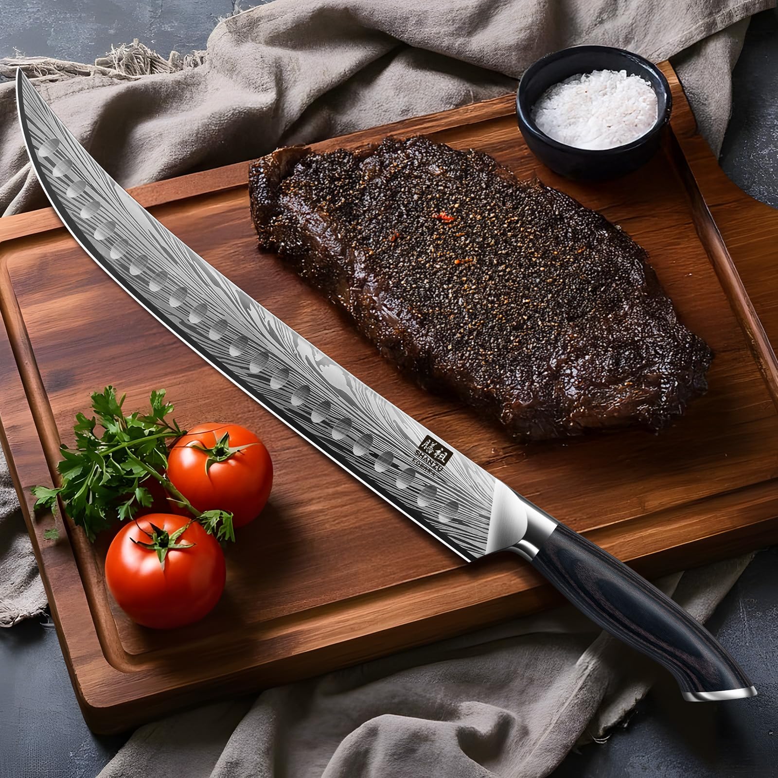 Cuchillo SHAN ZU multifuncional para corte y pelado