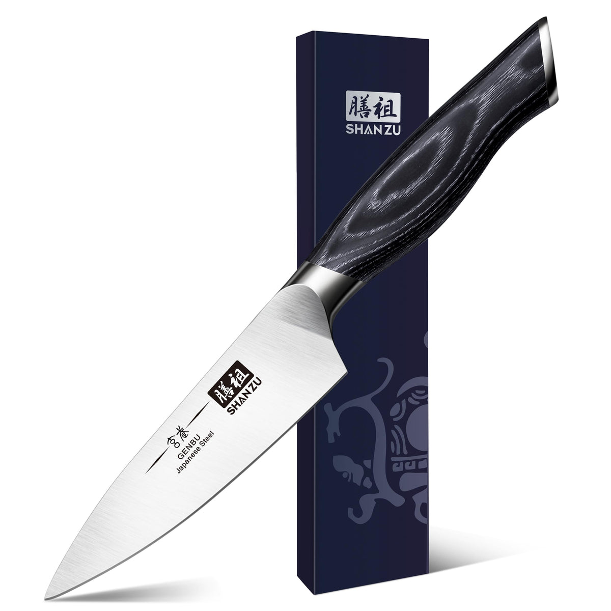 SHAN ZU cuchillo pelar 3,75 pulgadas para control y precisión en frutas