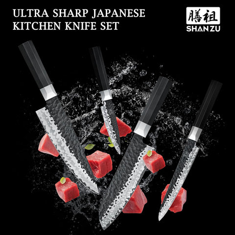 SHAN ZU cuchillo pelador de 3.75 pulgadas para pelar con precisión.