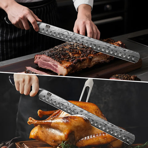 SHAN ZU cuchillo uso multifunción para carne pan y fruta.