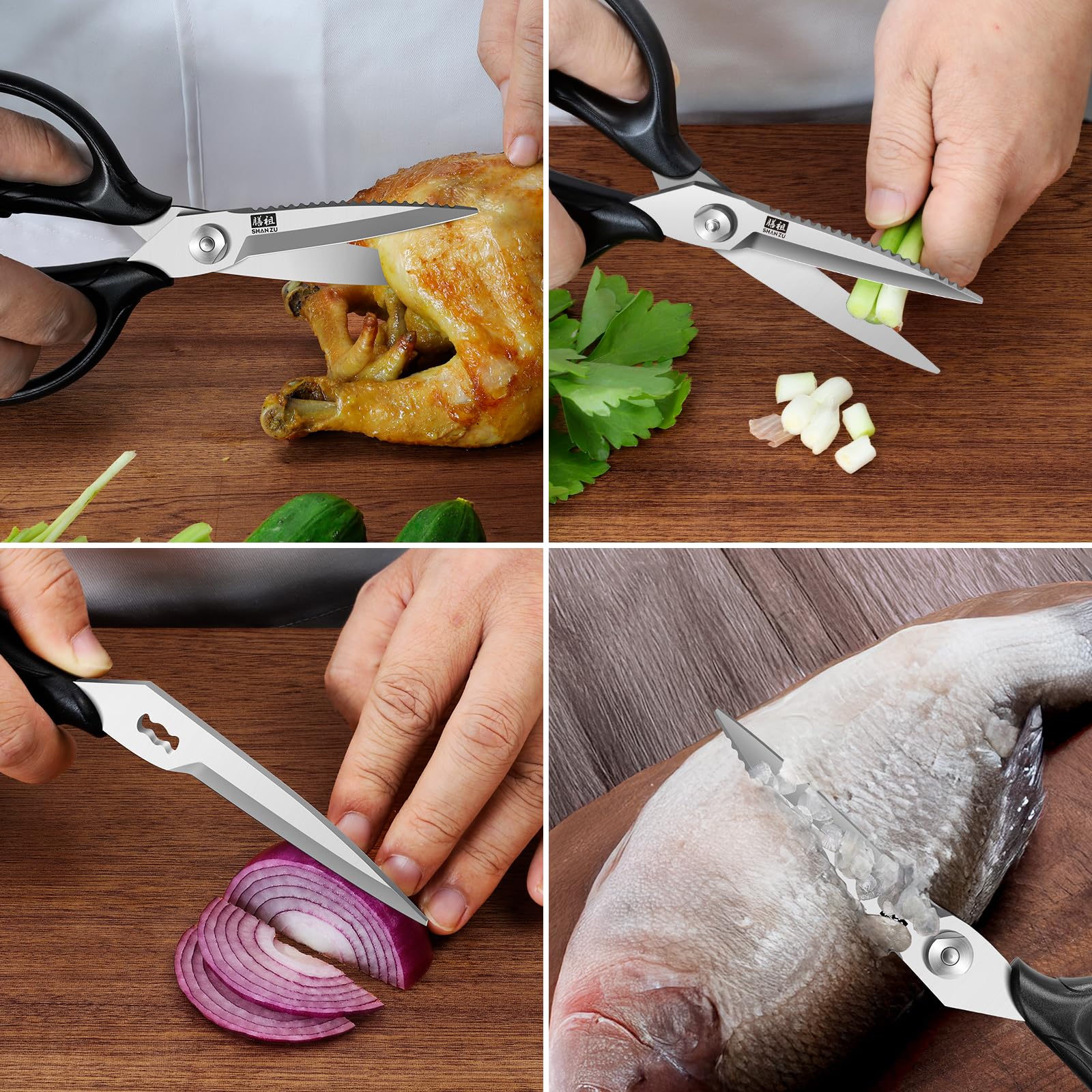 Uso diario en la cocina con SHAN ZU, soluciones multipropósito.