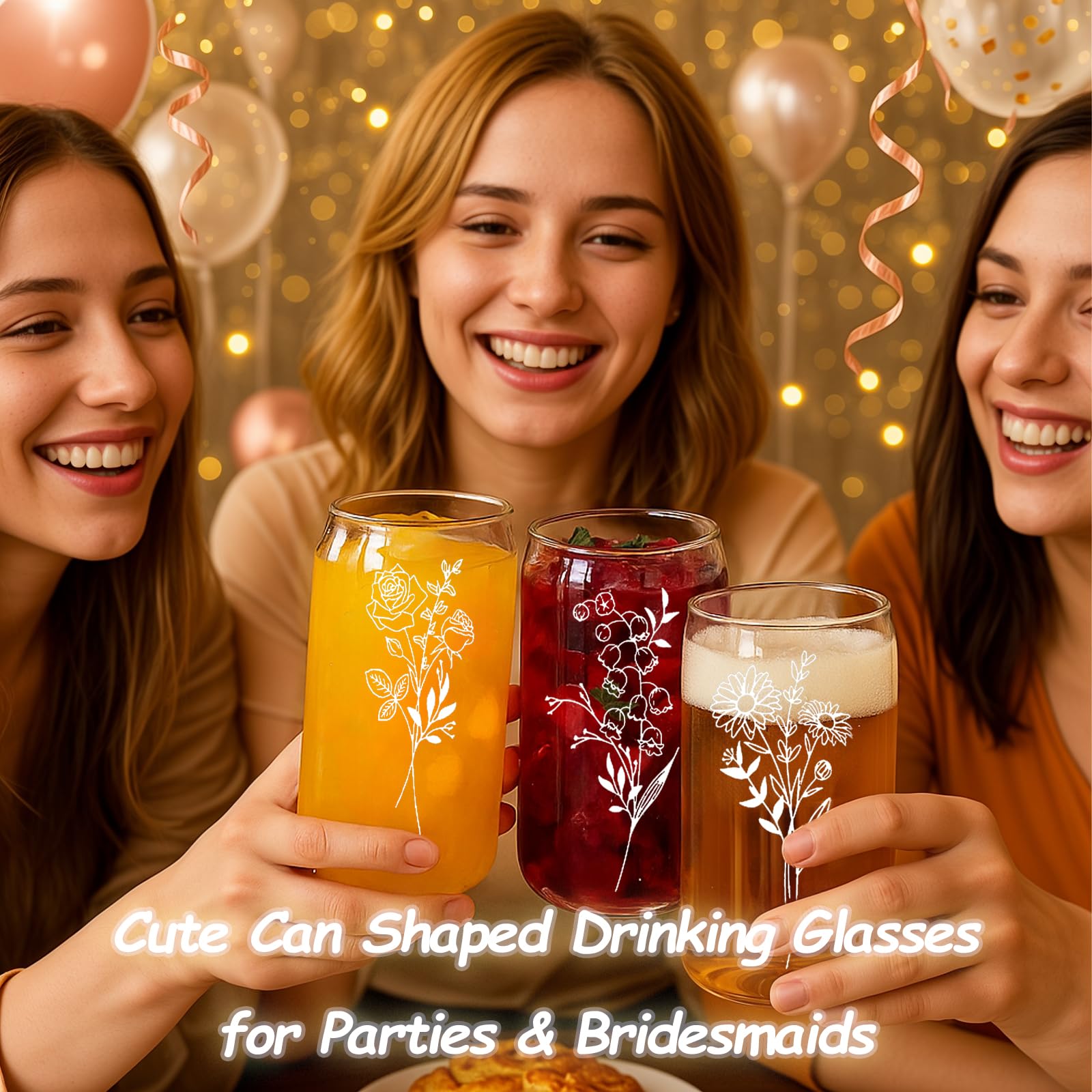 Juego de 6 vasos SHANDERBAR como regalo práctico para amigas