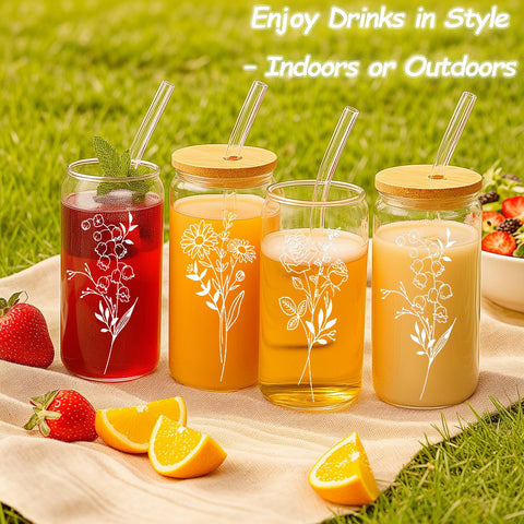 Vaso SHANDERBAR transparente para apreciar colores de bebidas