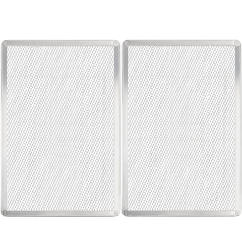 SHANGPEIXUAN pantalla-pizza-11x16-rectangular para bordes crujientes y cocción uniforme.