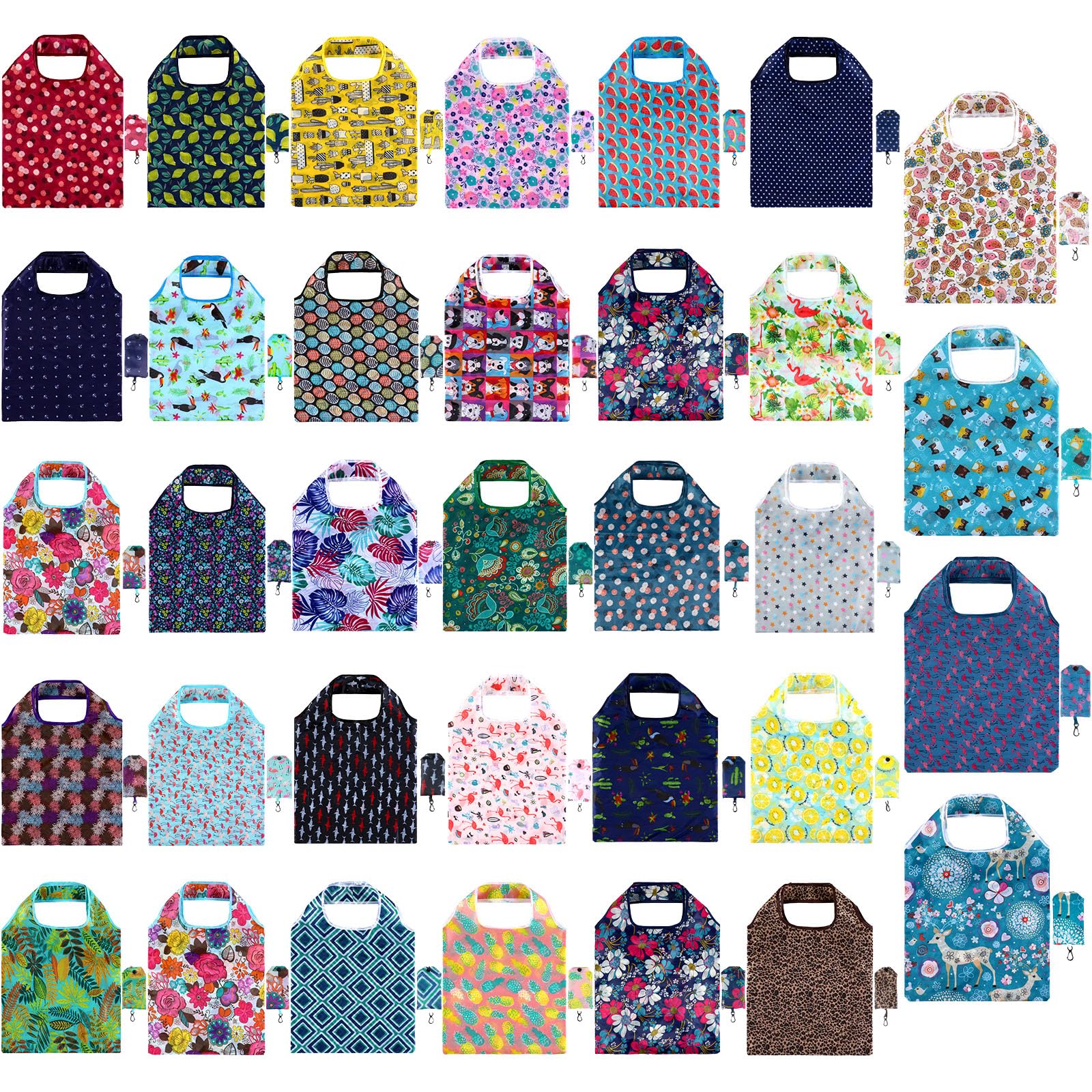 Shappy bolsa plegable floral para compras sostenibles