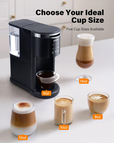SHARDOR 3-en-1, té en hojas para infusión rápida y deliciosa.