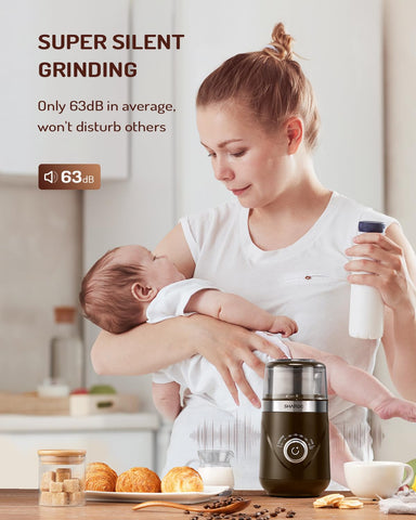 SHARDOR ajuste de molienda por dial para café y especias